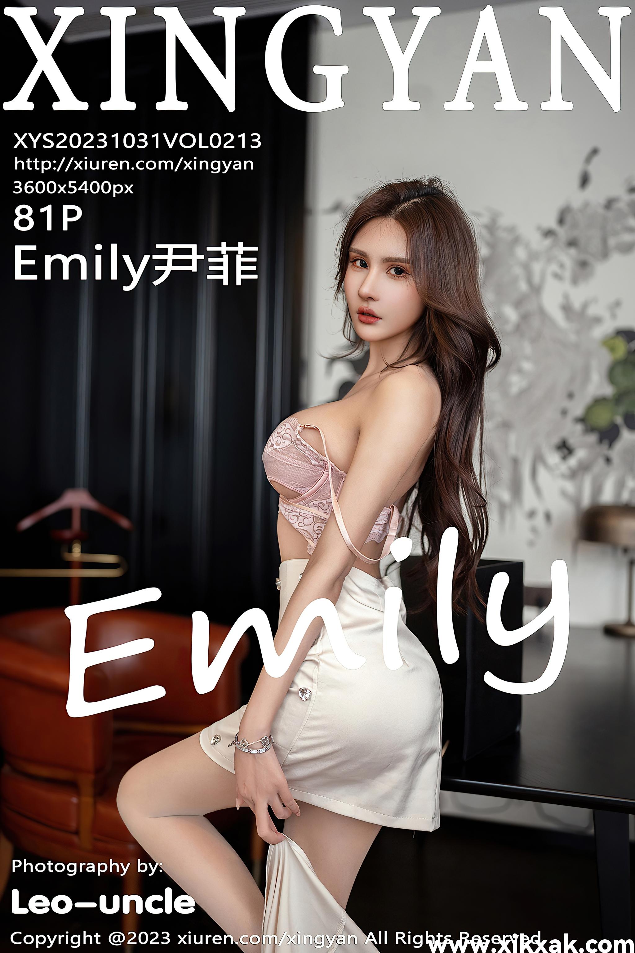 [XINGYAN星颜社]2023.10.31 VOL.213 Emily尹菲[811P／713MB]